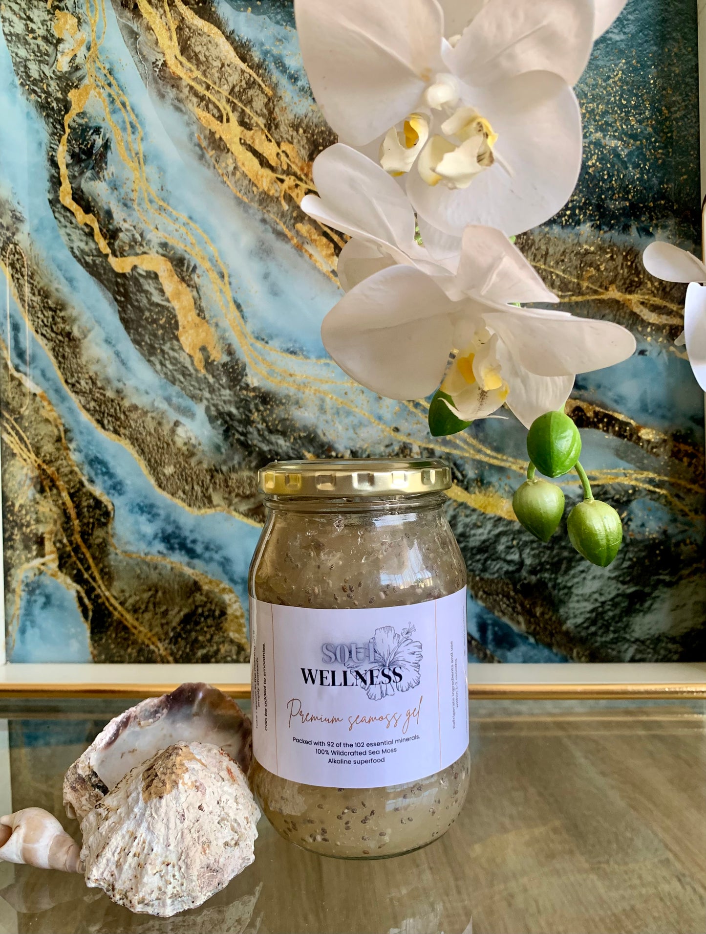 Chia Seed & Honey Seamoss
