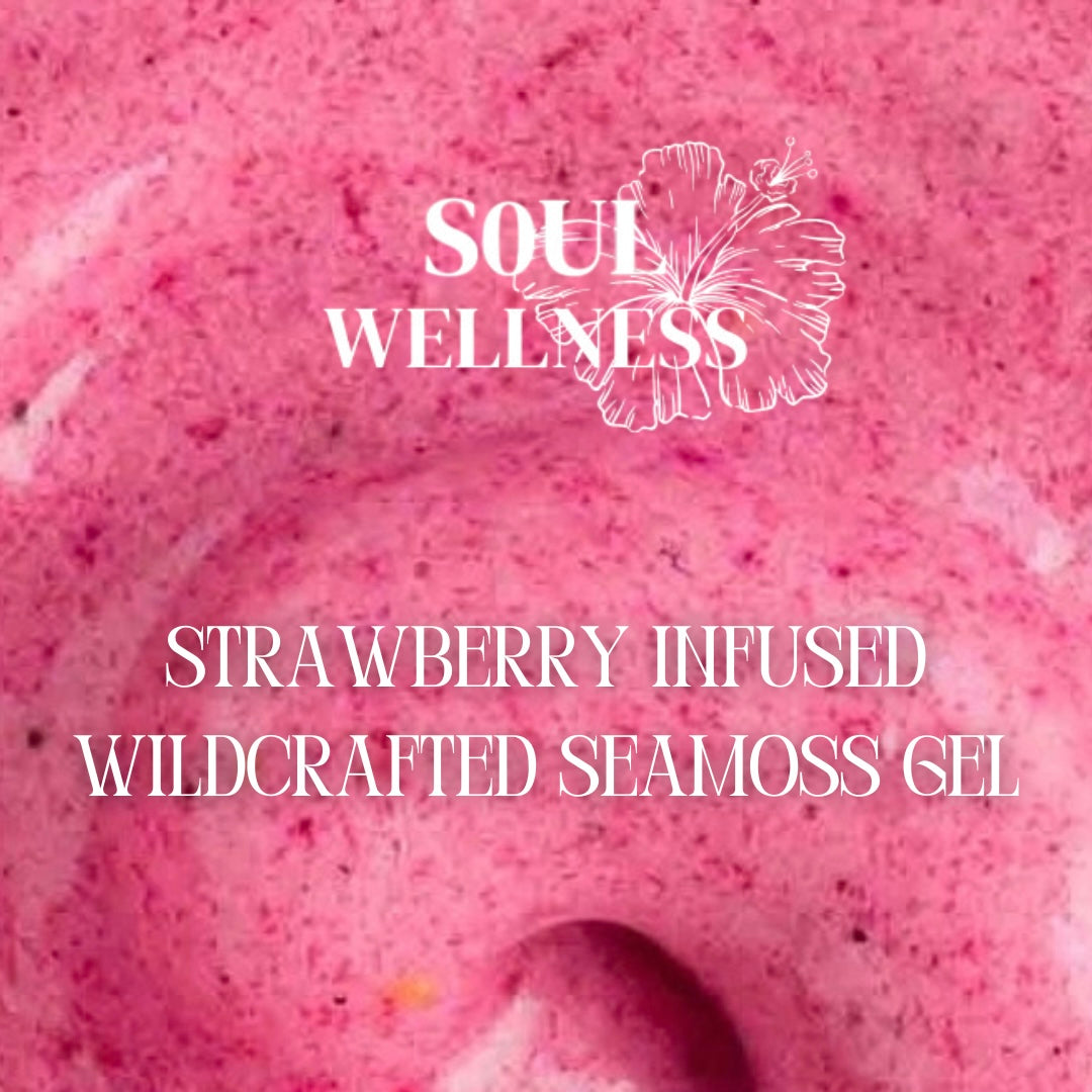 Strawberry Infused Seamoss Gel