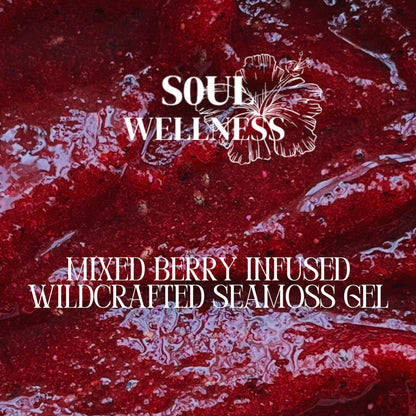Mixed Berry Infused Seamoss Gel