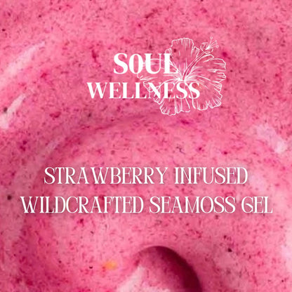 Strawberry Infused Seamoss Gel